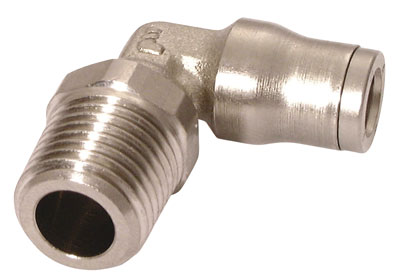 4mm x 1/4" MALE STUD ELBOW BSPT - LE-3609 04 13